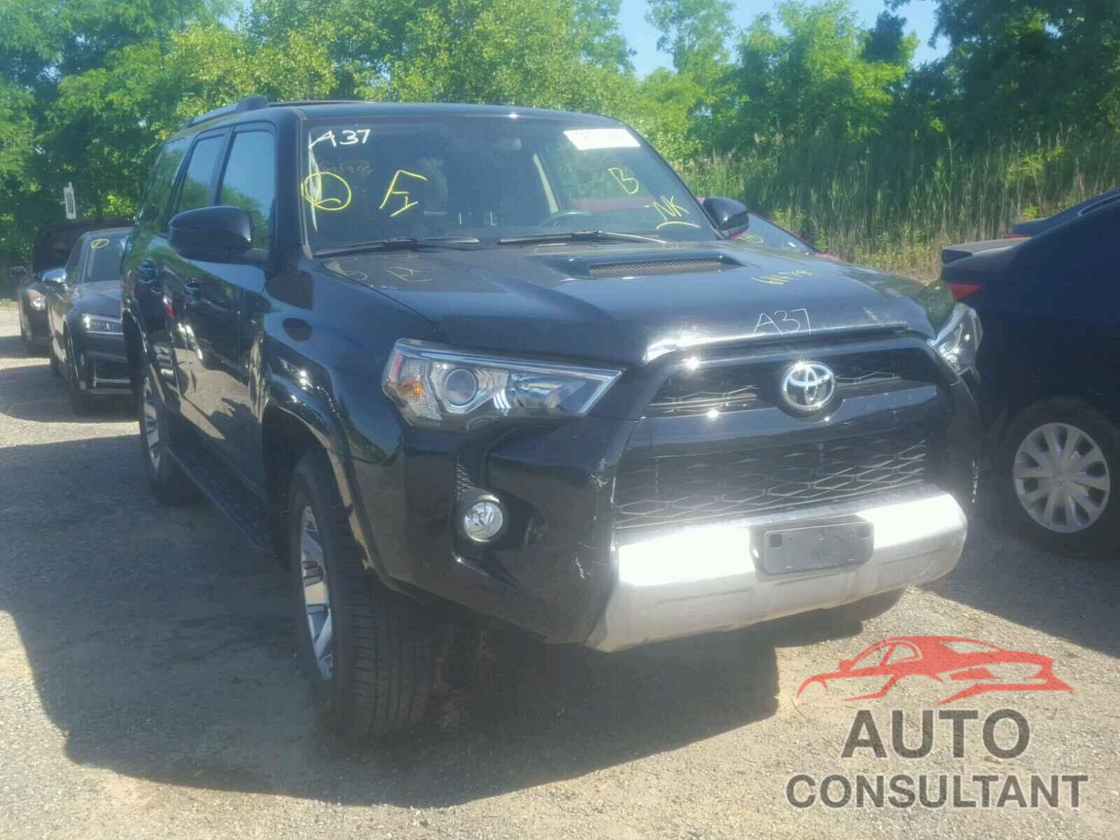 TOYOTA 4RUNNER 2016 - JTEBU5JR9G5307120