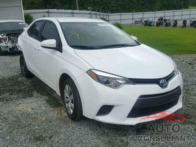 TOYOTA COROLLA 2016 - 2T1BURHE3GC730311