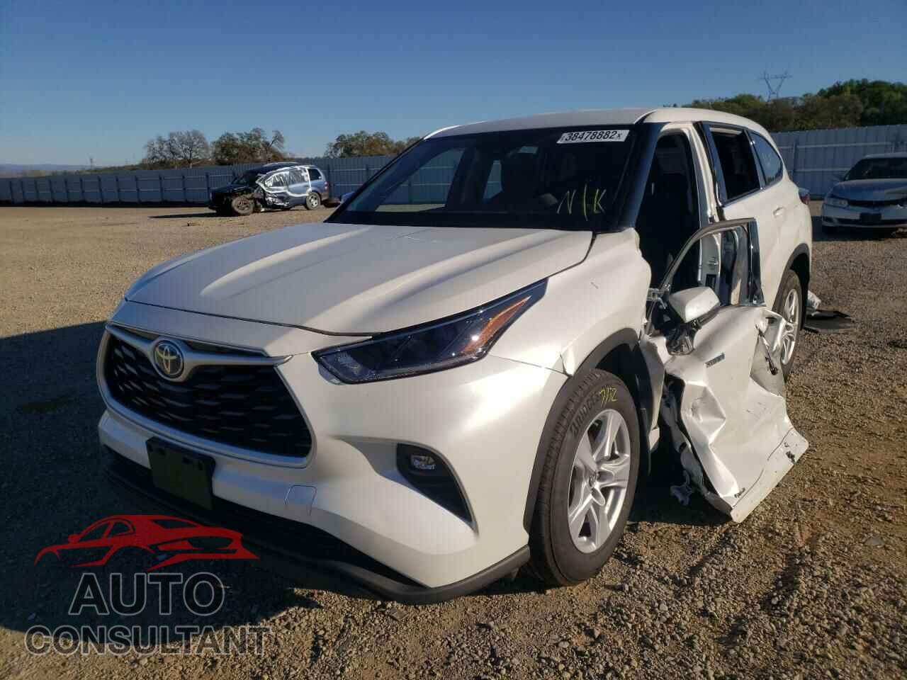 TOYOTA HIGHLANDER 2021 - 5TDBBRCH0MS024892