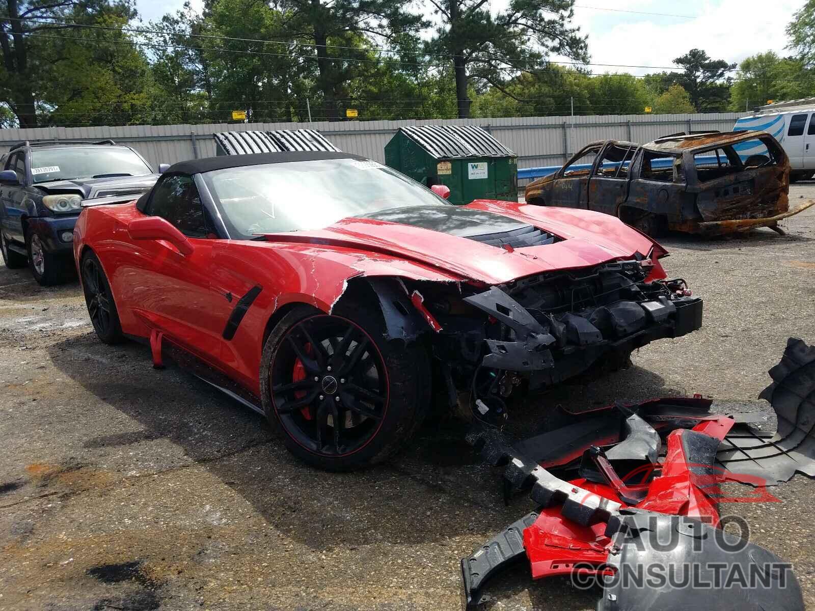 CHEVROLET CORVETTE 2017 - 1G1YM3D77H5121342