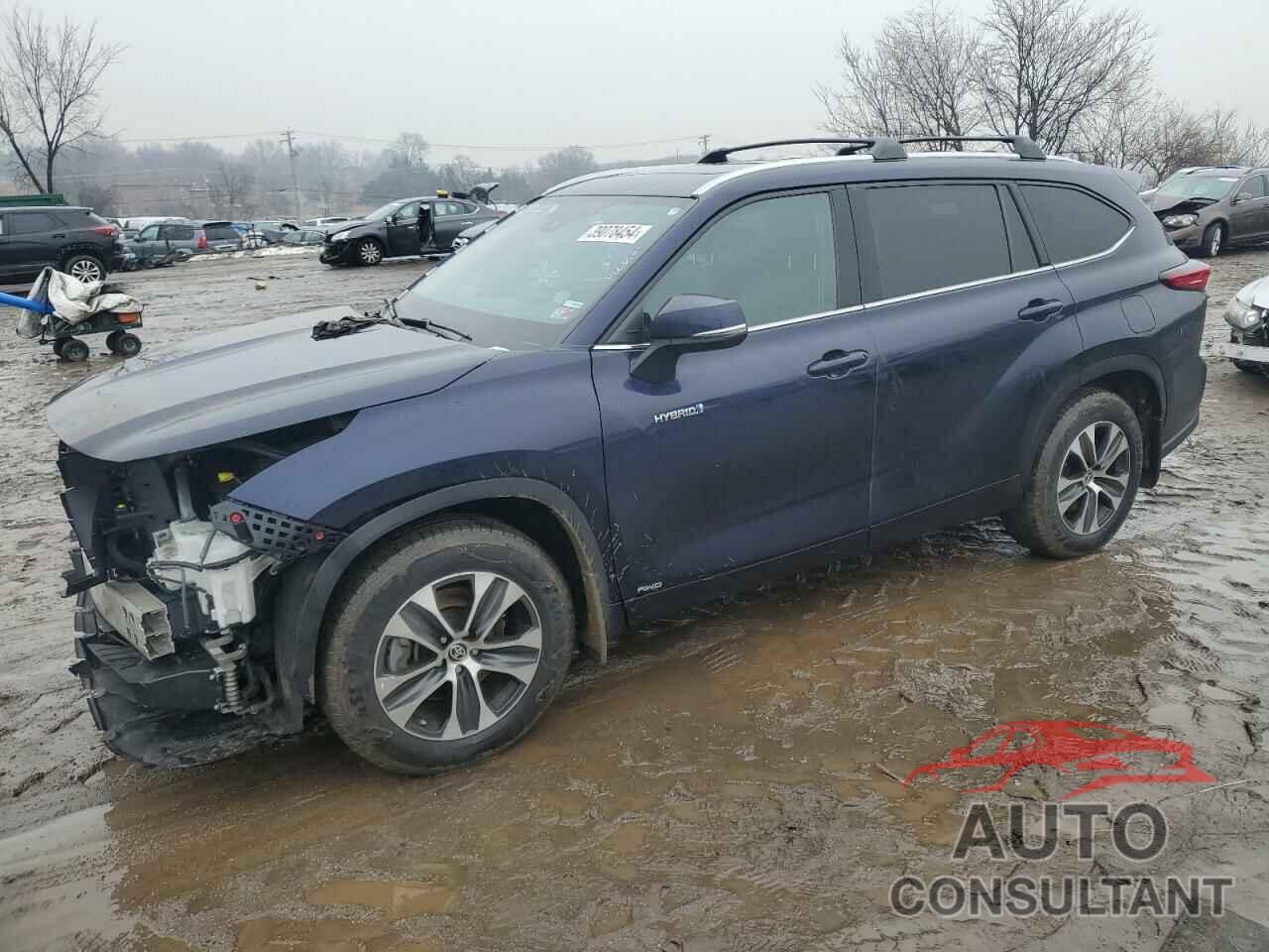 TOYOTA HIGHLANDER 2021 - 5TDGBRCH9MS515659