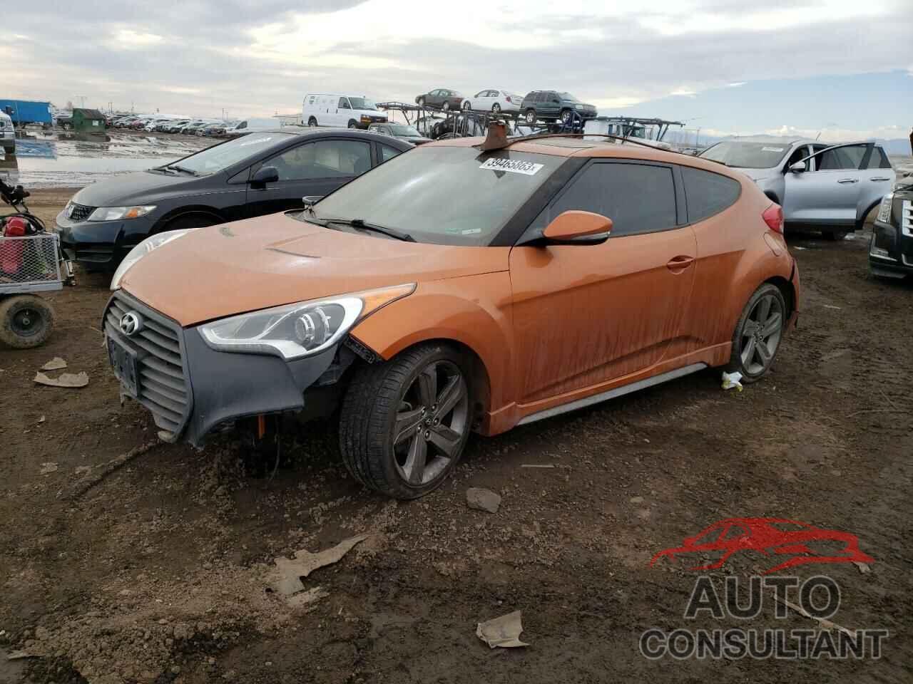 HYUNDAI VELOSTER 2015 - KMHTC6AE0FU229714