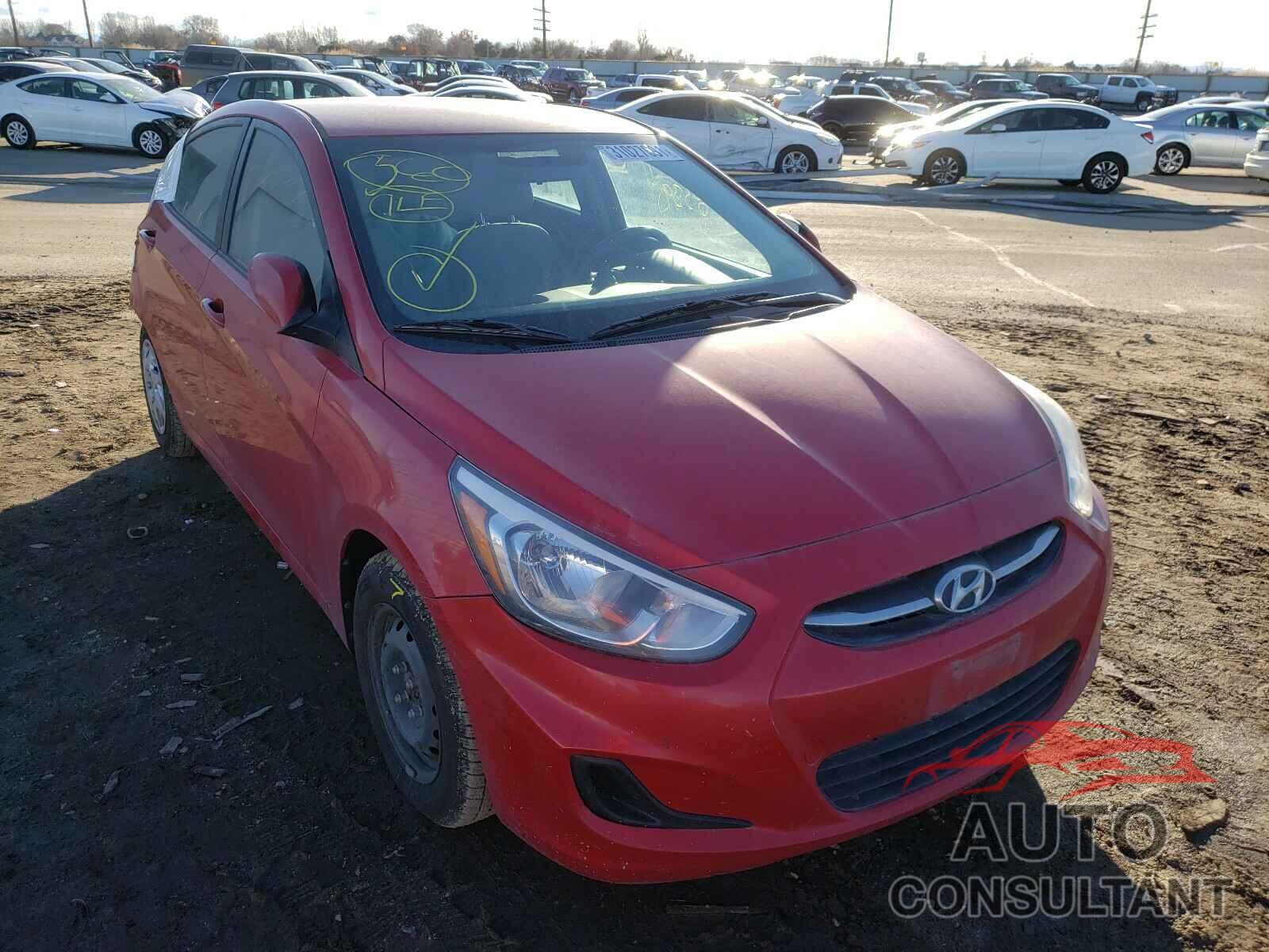 HYUNDAI ACCENT 2016 - KMHCT4AE5GU063325