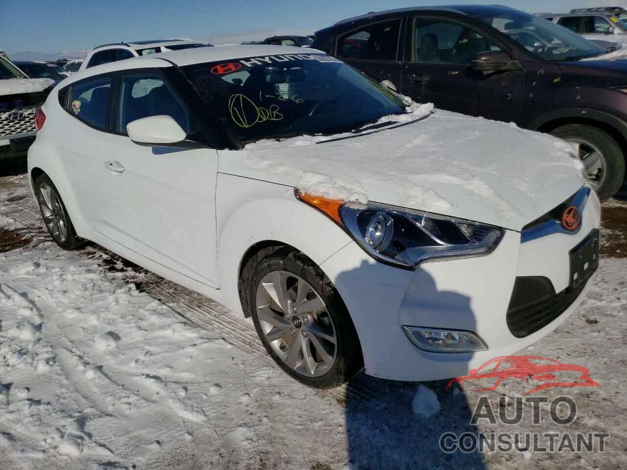 HYUNDAI VELOSTER 2017 - KMHTC6AD4HU310399