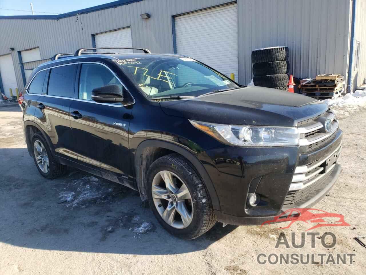 TOYOTA HIGHLANDER 2019 - 5TDDGRFH4KS061057