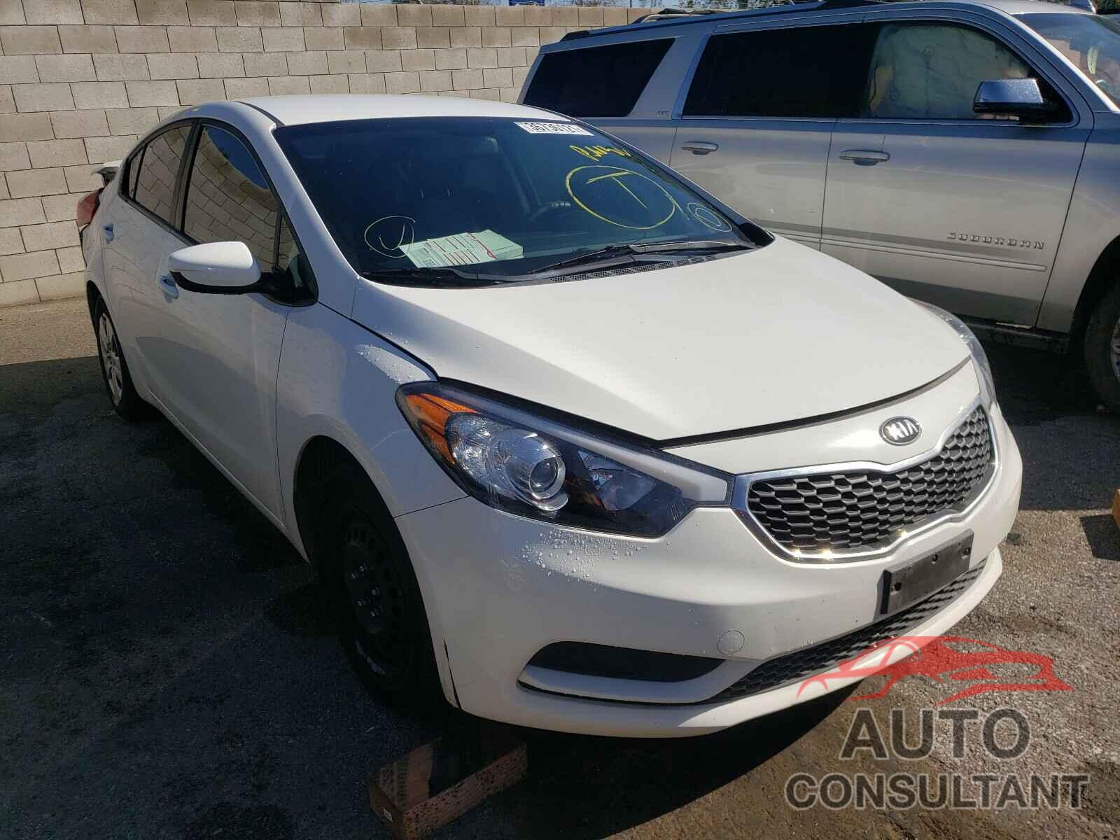 KIA FORTE 2016 - KNAFK4A64G5613568