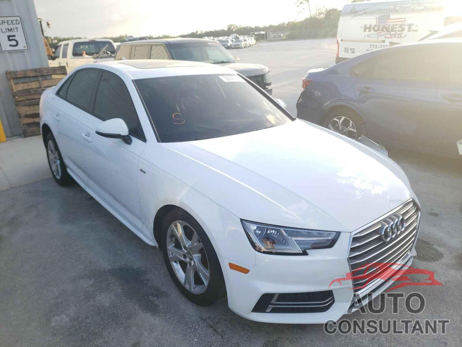 AUDI A4 2018 - WAUKMAF44JN006771