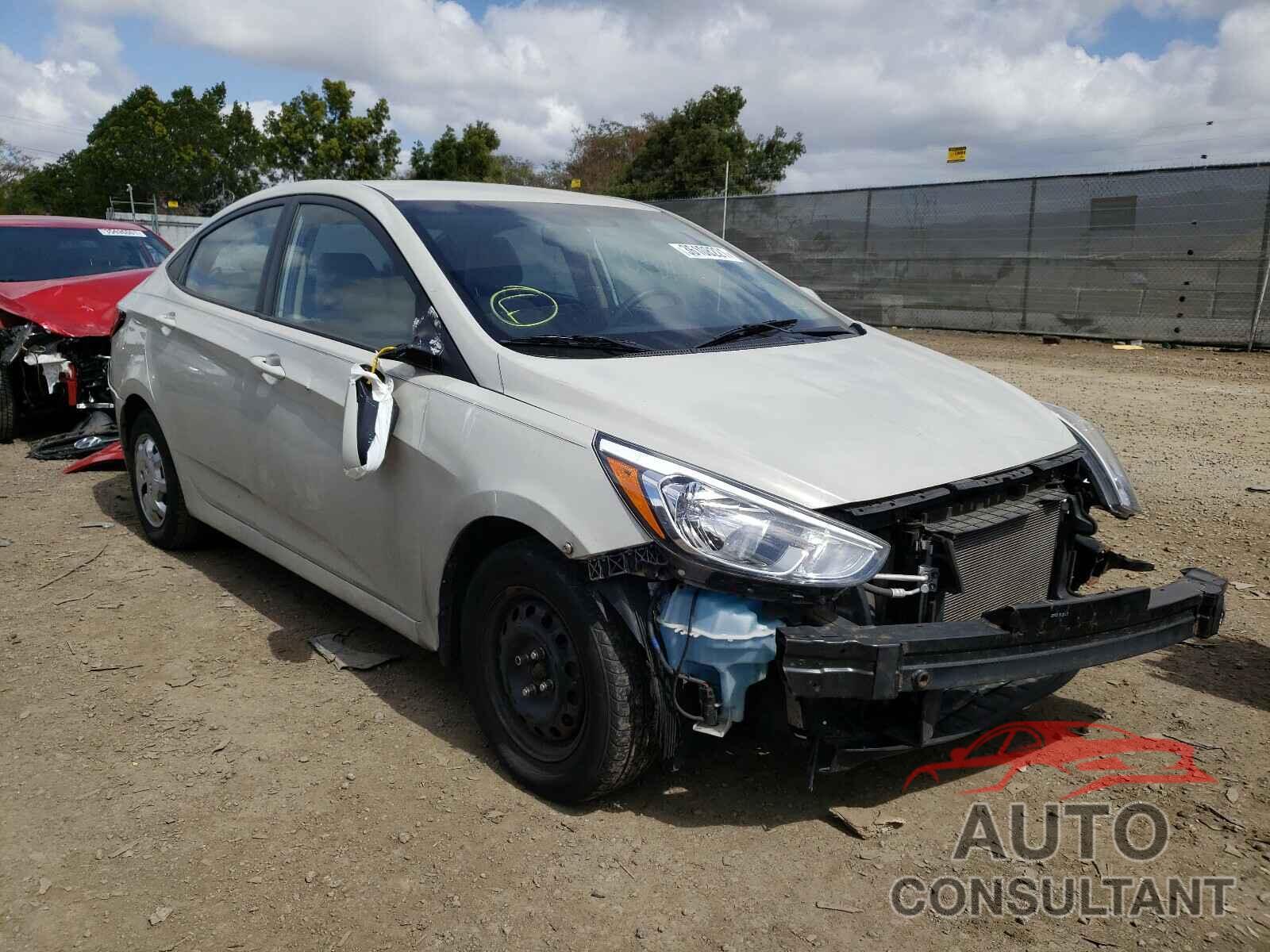 HYUNDAI ACCENT 2016 - KMHCT4AE9GU044857