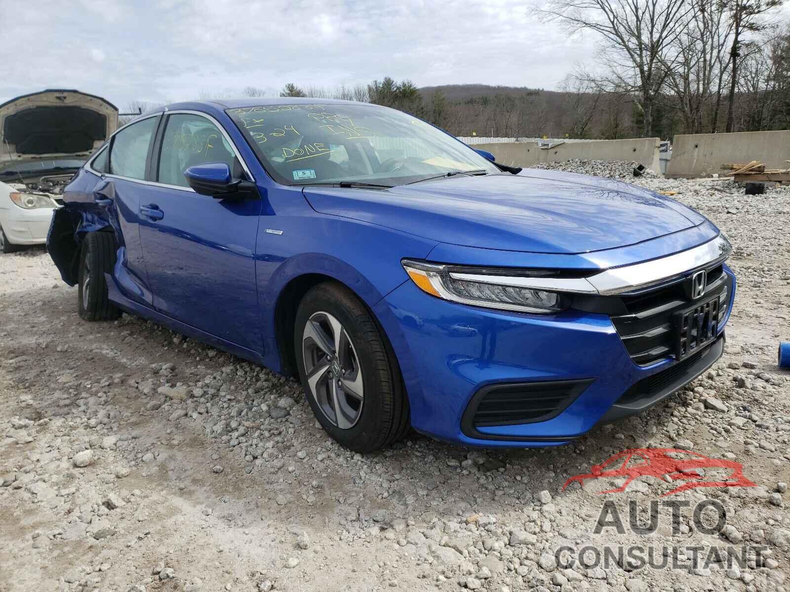 HONDA INSIGHT 2019 - 19XZE4F17KE030364