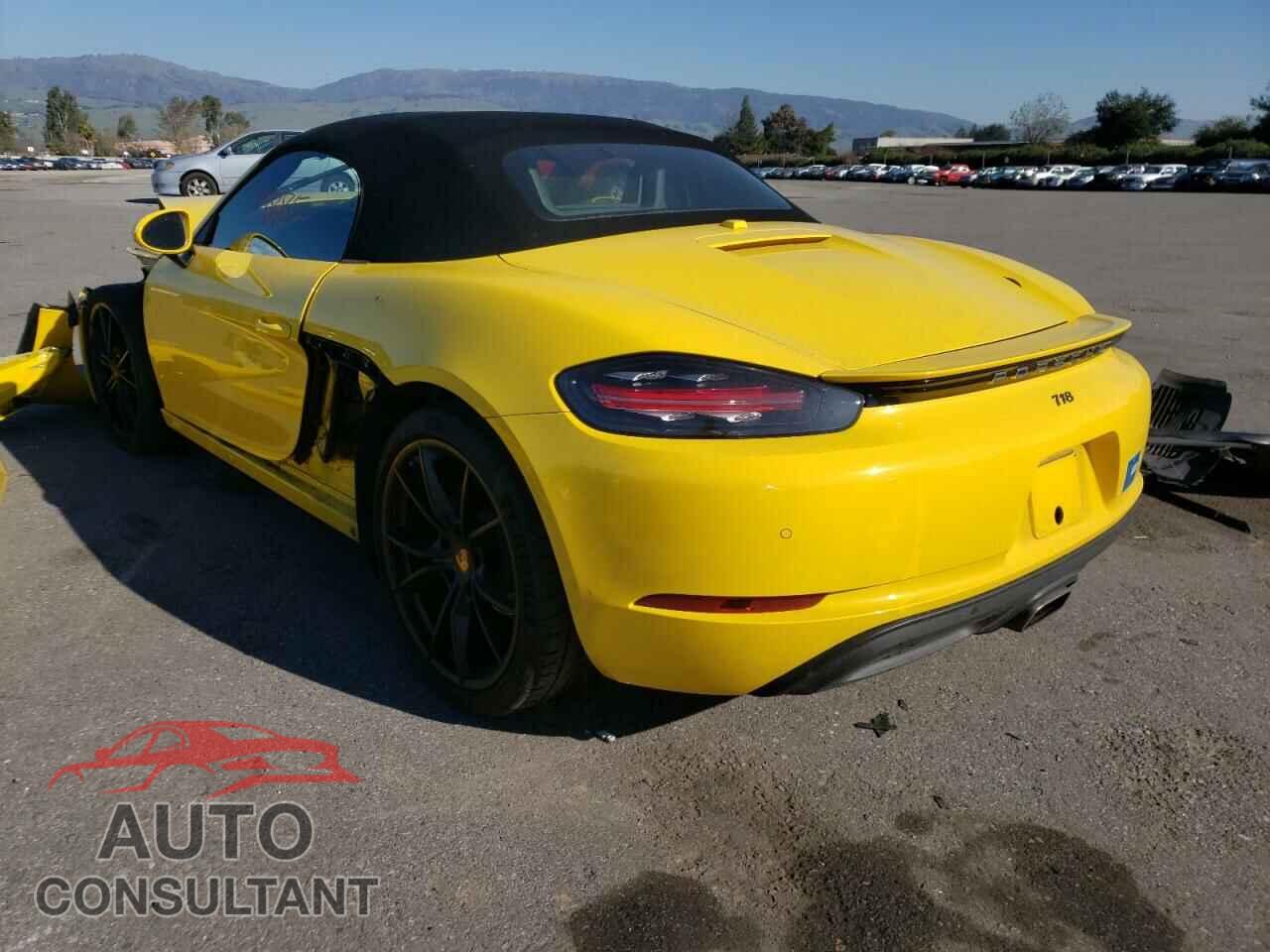 PORSCHE BOXSTER 2018 - WP0CA2A86JS210876
