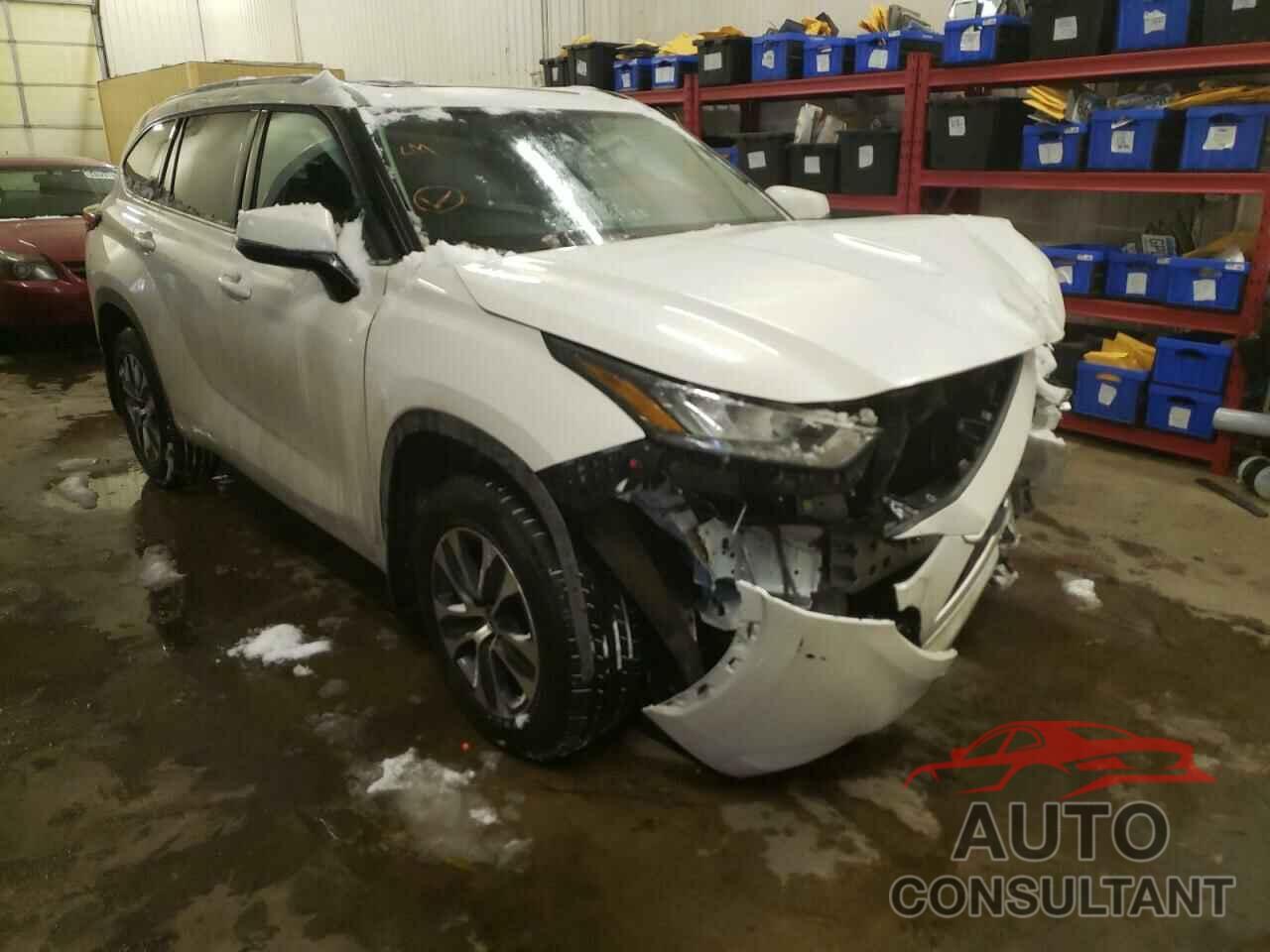 TOYOTA HIGHLANDER 2020 - 5TDGZRBH3LS049612