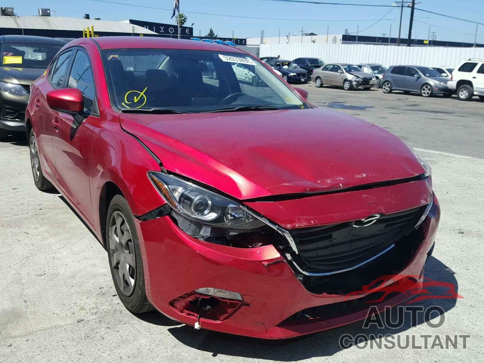 MAZDA 3 2016 - JM1BM1T73G1318419