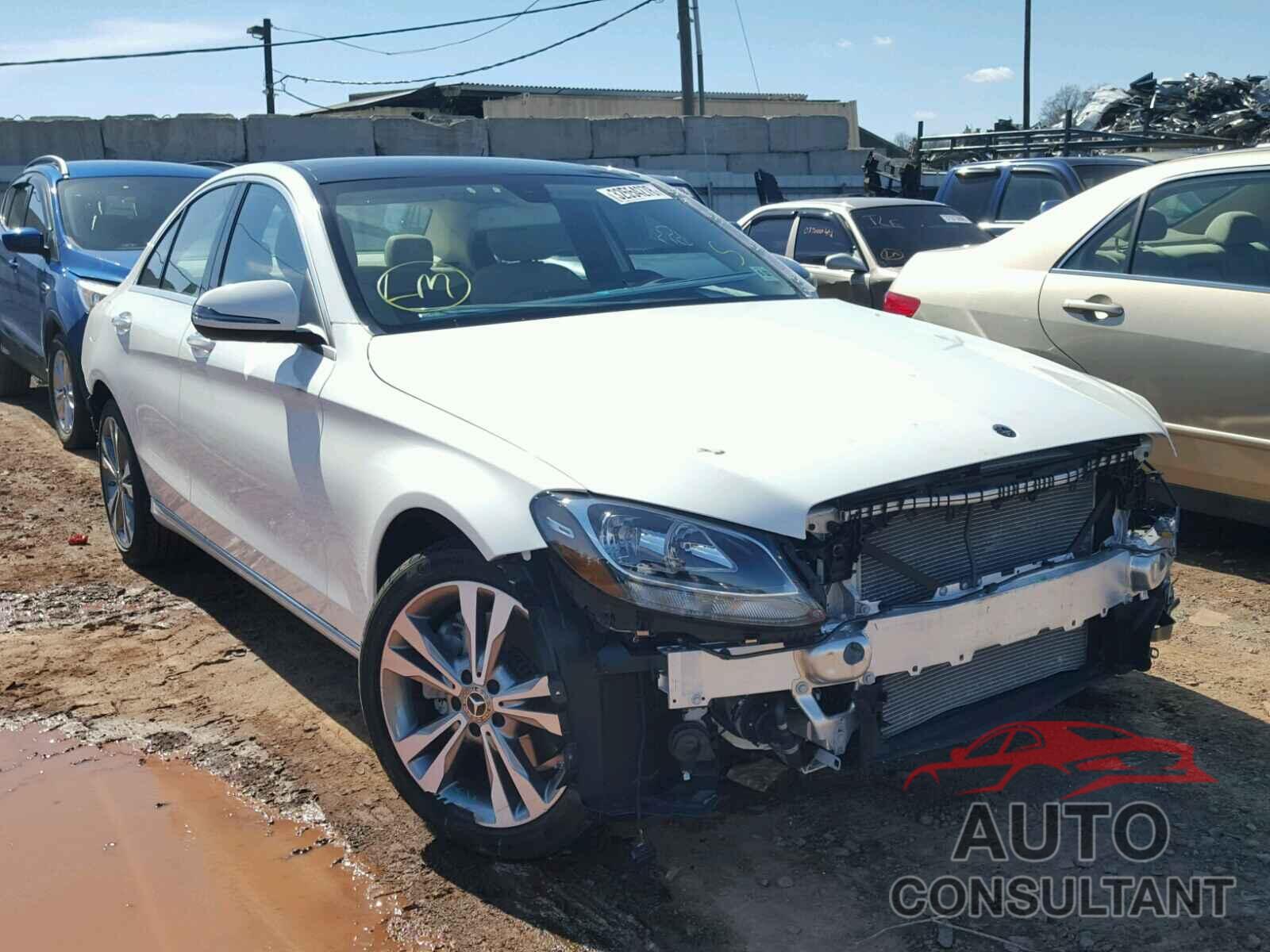 MERCEDES-BENZ C CLASS 2018 - WDDWF4KB8JR316974