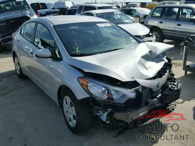 KIA FORTE 2016 - KNAFK4A66G5607996