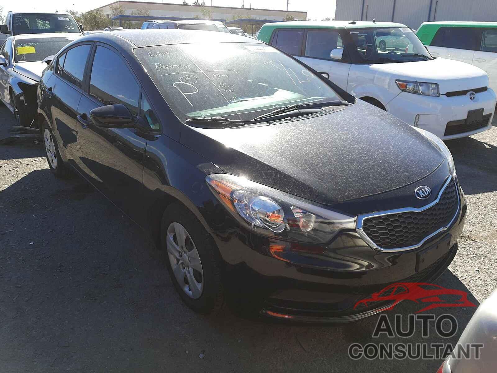 KIA FORTE 2016 - KNAFK4A69G5579076
