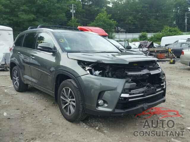 TOYOTA HIGHLANDER 2017 - 5TDJZRFH3HS373831