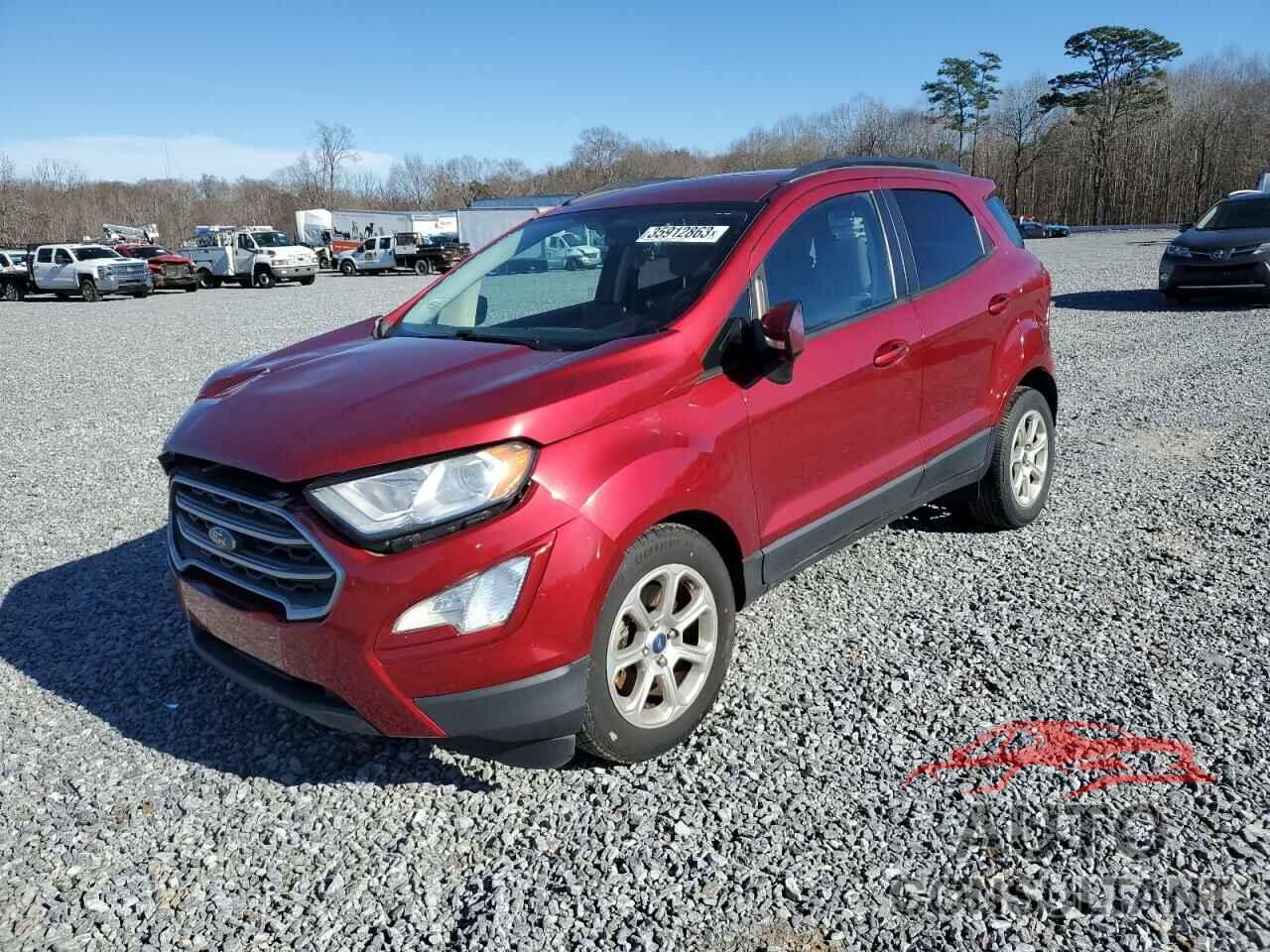 FORD ECOSPORT 2018 - MAJ3P1TE5JC166297