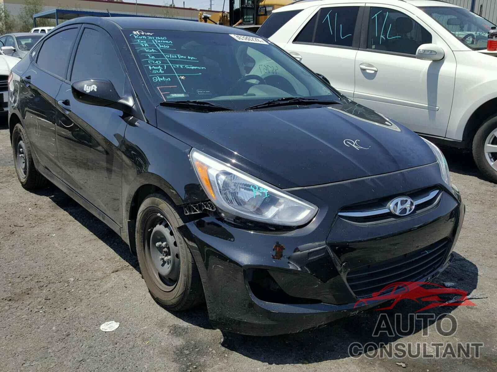 HYUNDAI ACCENT 2016 - KMHCT4AEXGU092884