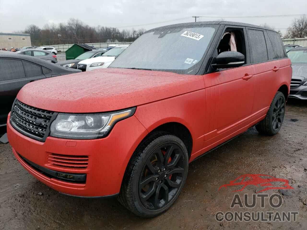 LAND ROVER RANGEROVER 2017 - SALGS2FV0HA366059