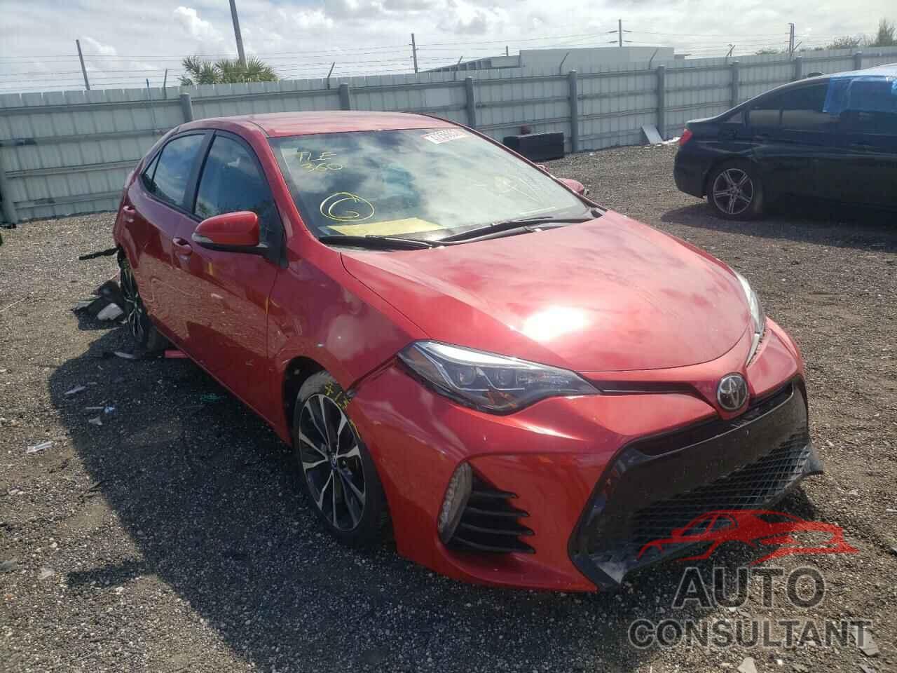TOYOTA COROLLA 2018 - 2T1BURHE8JC022207
