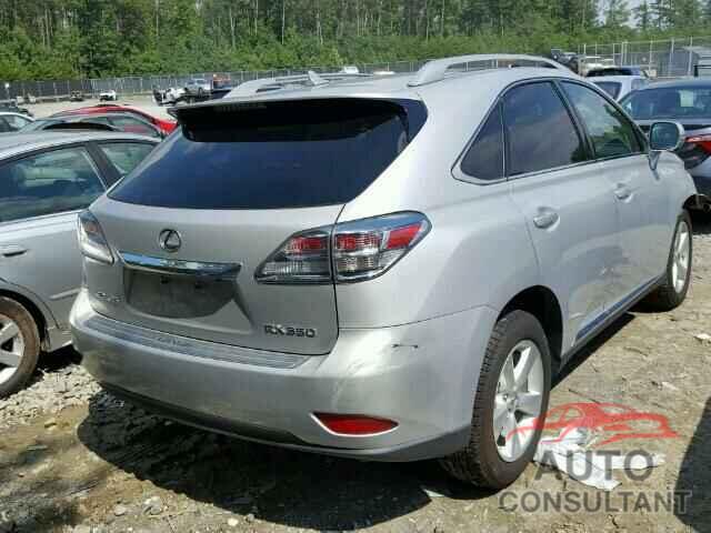 LEXUS RX350 2010 - 2T2BK1BA3AC023239
