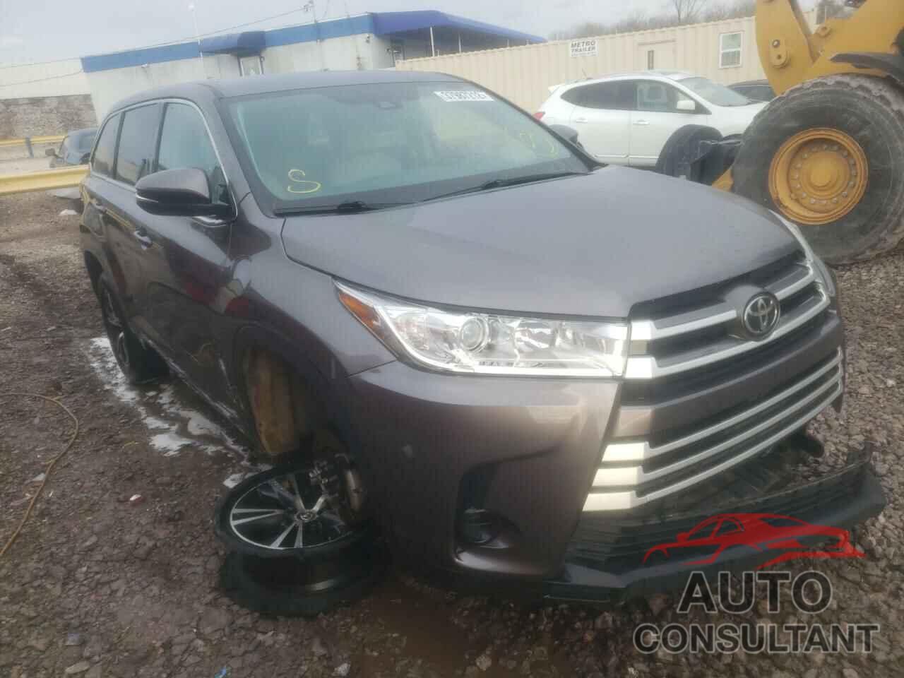 TOYOTA HIGHLANDER 2019 - 5TDZARFH5KS055324