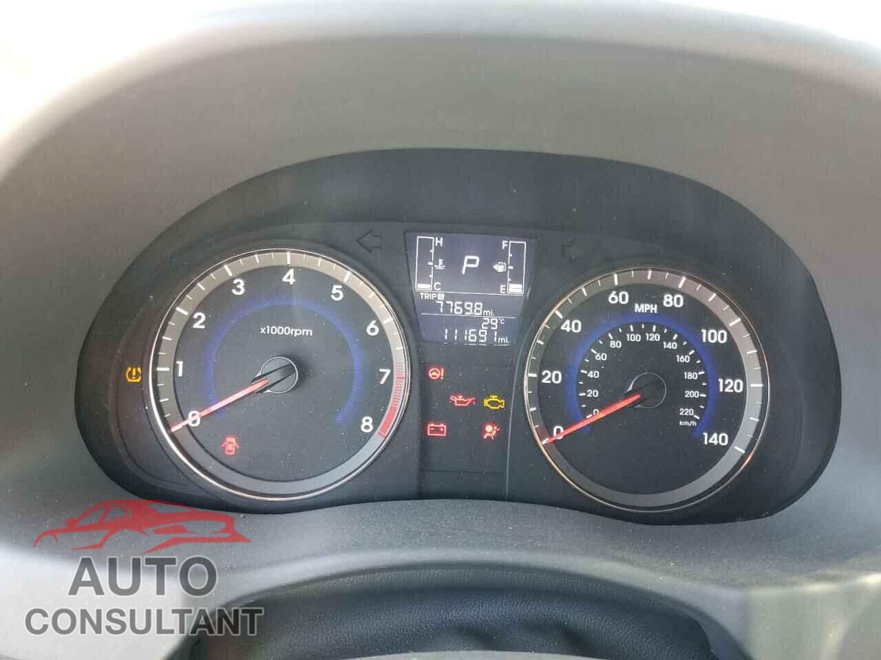 HYUNDAI ACCENT 2017 - KMHCT4AE2HU286133