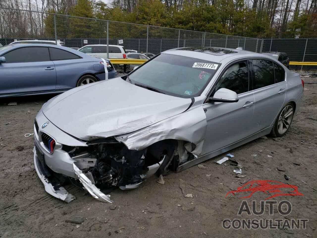 BMW 3 SERIES 2017 - WBA8D9G37HNU65446