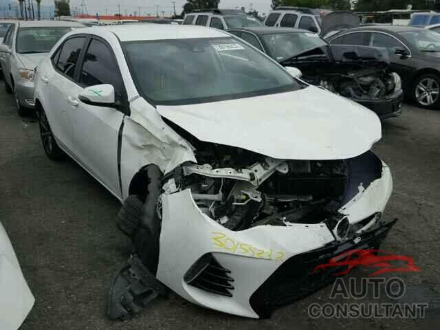 TOYOTA COROLLA 2017 - 5YFBURHE1HP573279