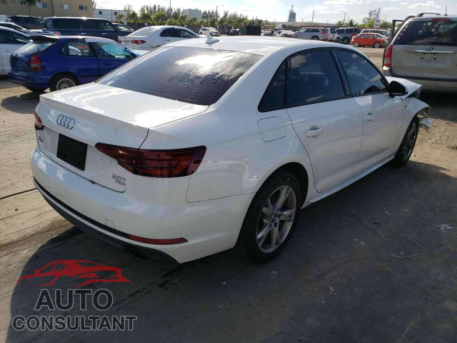 AUDI A4 2018 - WAUKMAF40JA220194