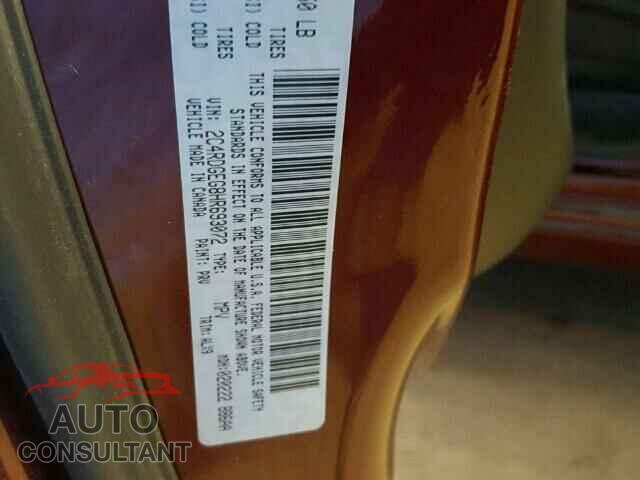 DODGE CARAVAN 2017 - 2C4RDGEG8HR693072