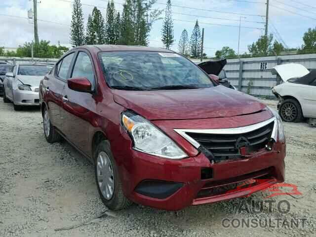 NISSAN VERSA 2016 - 3N1CN7AP1GL851176