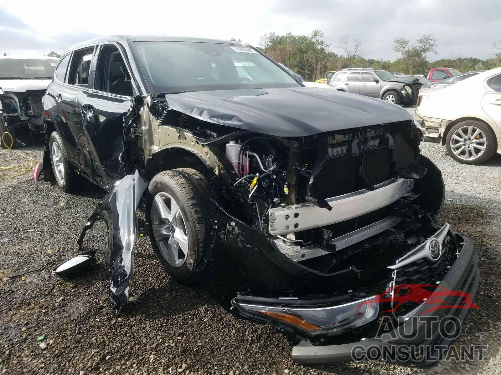 TOYOTA HIGHLANDER 2021 - 5TDZZRAH5MS518503