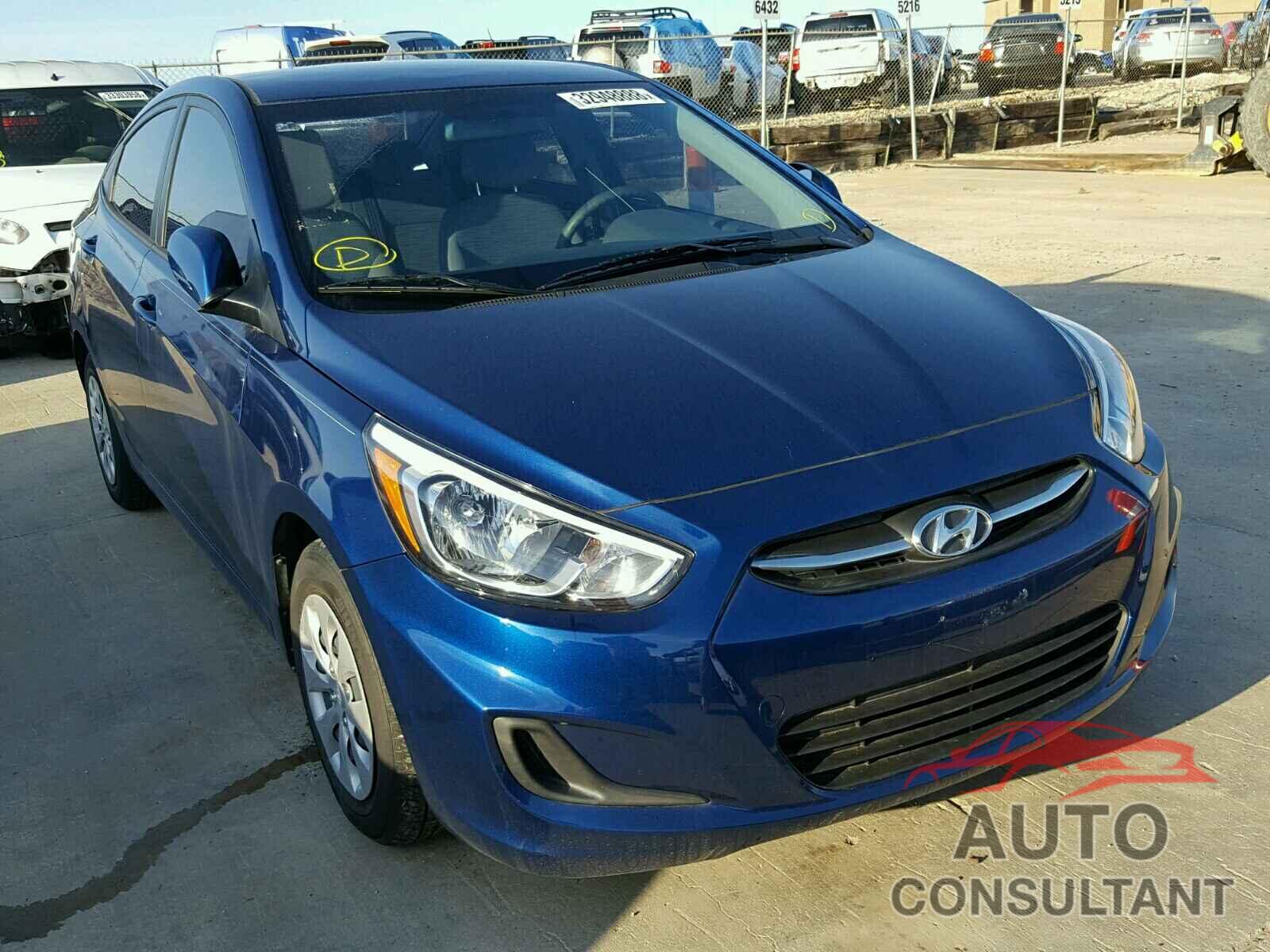 HYUNDAI ACCENT 2016 - KMHCT4AE8GU989461