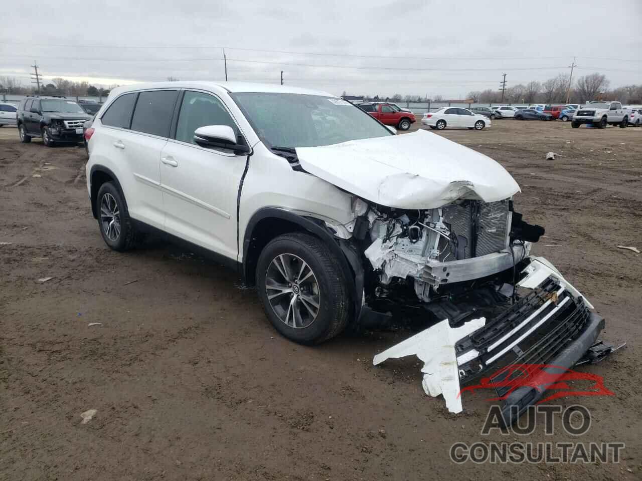 TOYOTA HIGHLANDER 2019 - 5TDBZRFHXKS706652