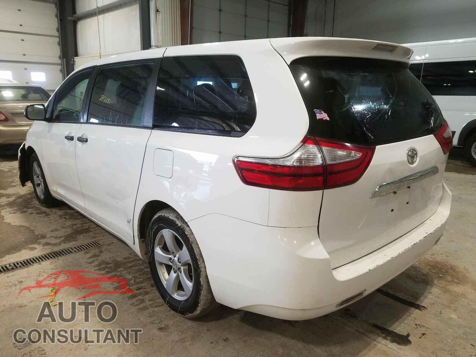 TOYOTA SIENNA 2017 - 5TDZZ3DC2HS790929