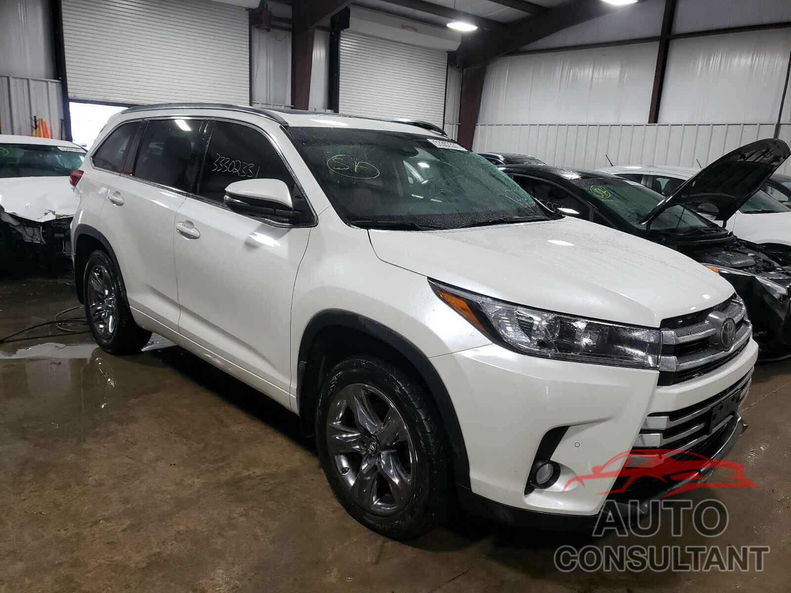 TOYOTA HIGHLANDER 2018 - 5TDDZRFH6JS902448