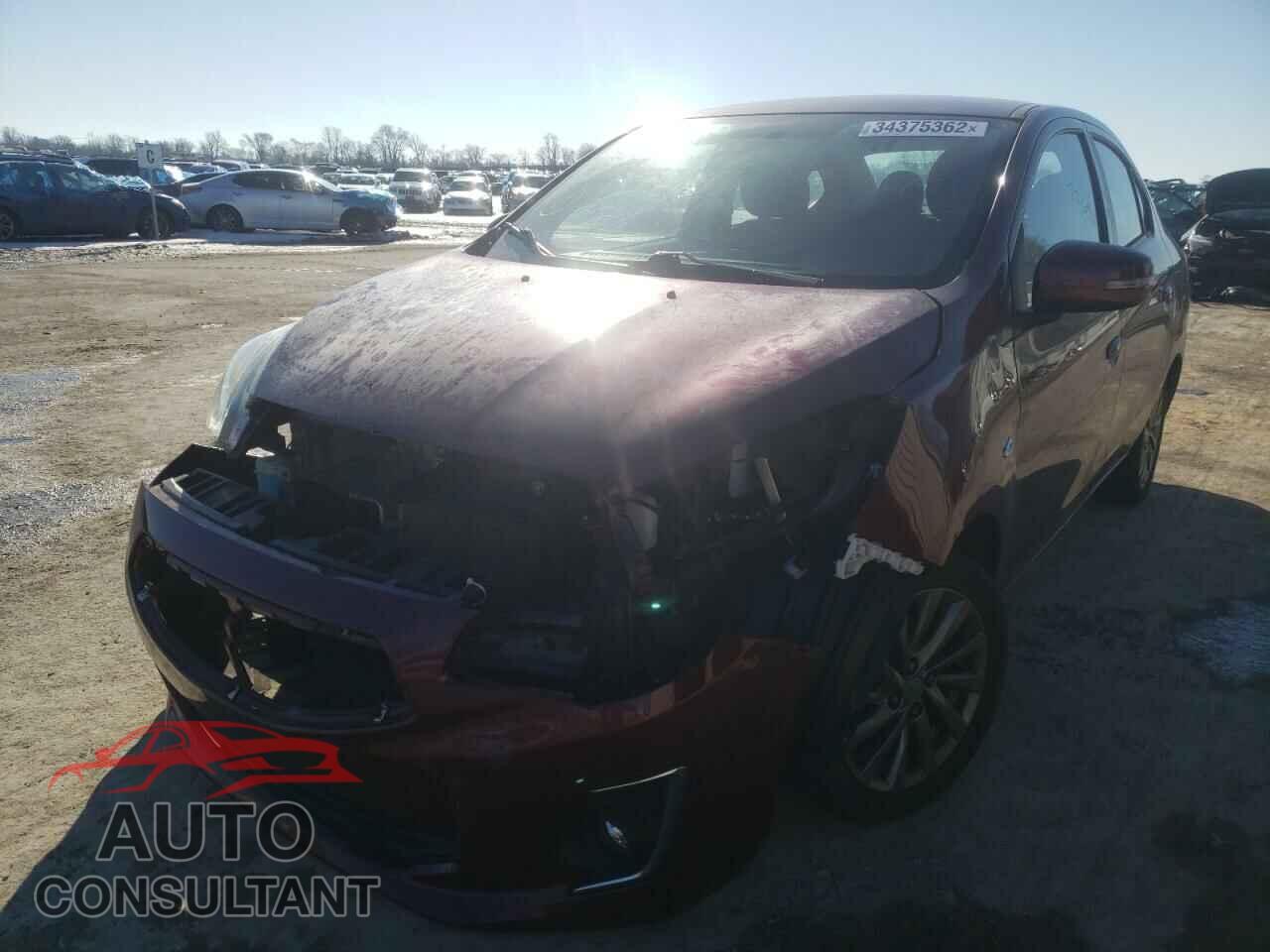 MITSUBISHI MIRAGE 2017 - ML32F4FJ8HHF15992