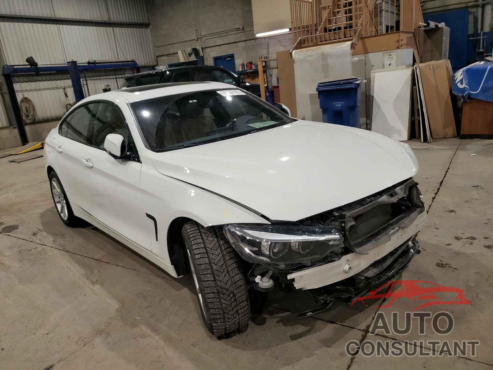 BMW 4 SERIES 2018 - WBA4J3C55JBG91796