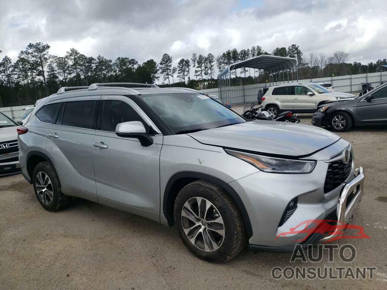 TOYOTA HIGHLANDER 2021 - 5TDGZRAH9MS536817