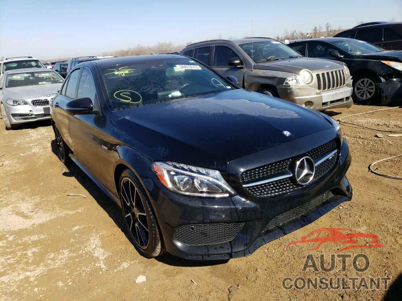 MERCEDES-BENZ C-CLASS 2017 - 55SWF6EBXHU186244
