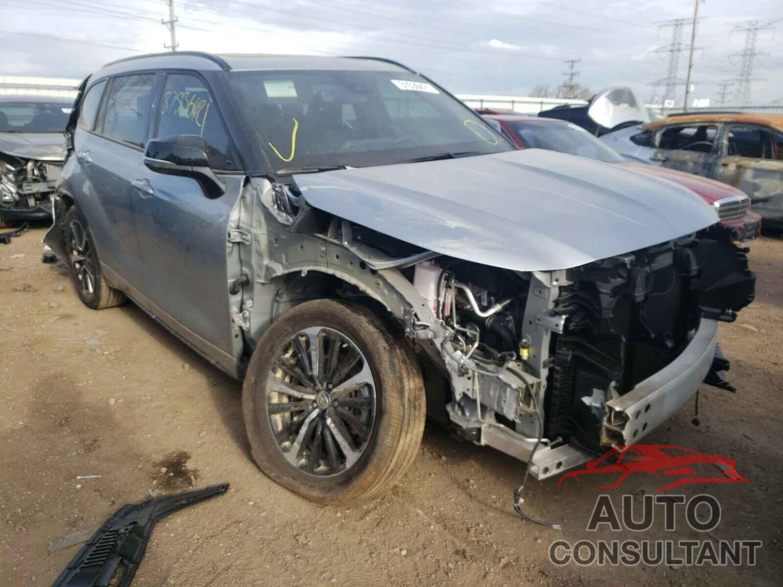 TOYOTA HIGHLANDER 2021 - 5TDJZRBH5MS081565