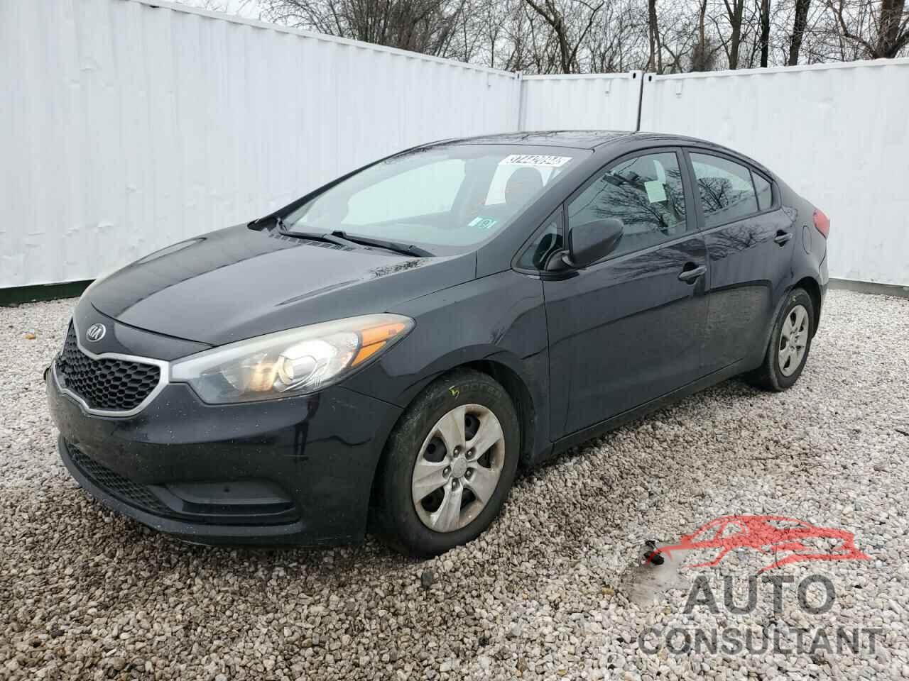 KIA FORTE 2016 - KNAFK4A67G5533424