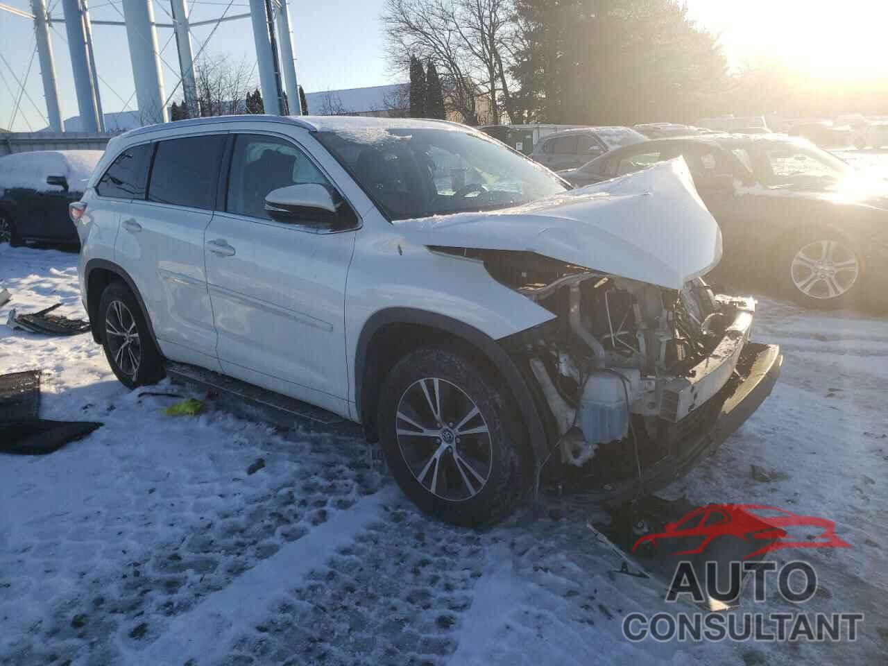 TOYOTA HIGHLANDER 2016 - 5TDJKRFH6GS304926