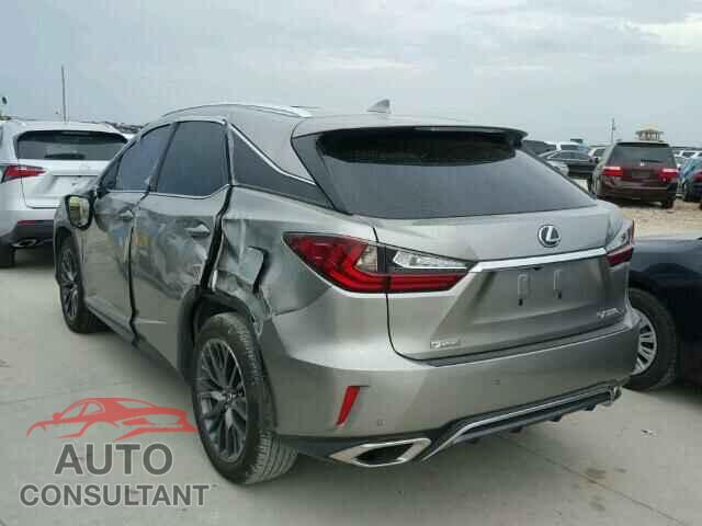 LEXUS RX350 2017 - 2T2ZZMCA4HC036912