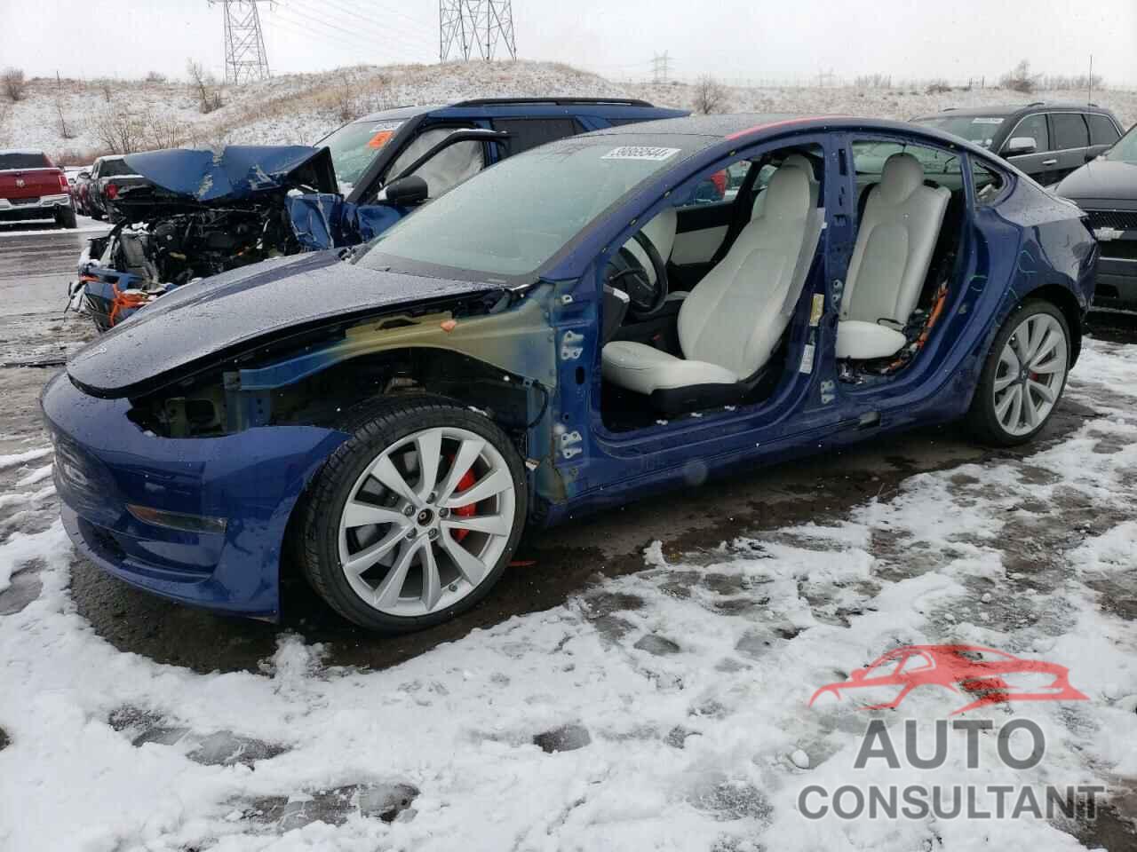TESLA MODEL 3 2019 - 5YJ3E1EB6KF407081