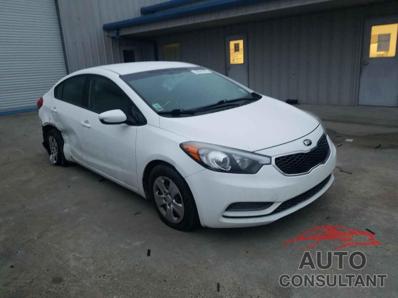 KIA FORTE 2016 - KNAFK4A68G5446633