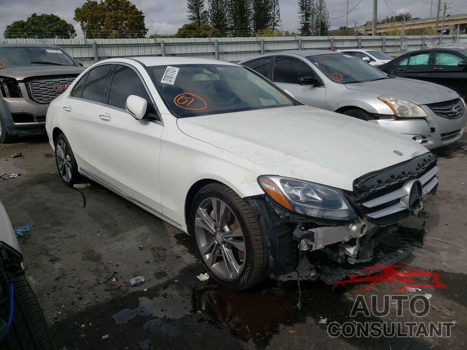 MERCEDES-BENZ C CLASS 2016 - 55SWF4JB0GU166982