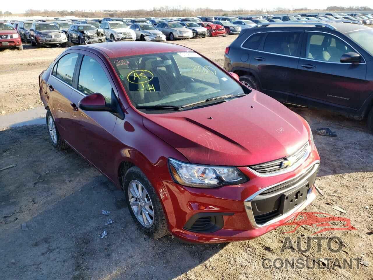 CHEVROLET SONIC 2019 - 1G1JD5SBXK4148648