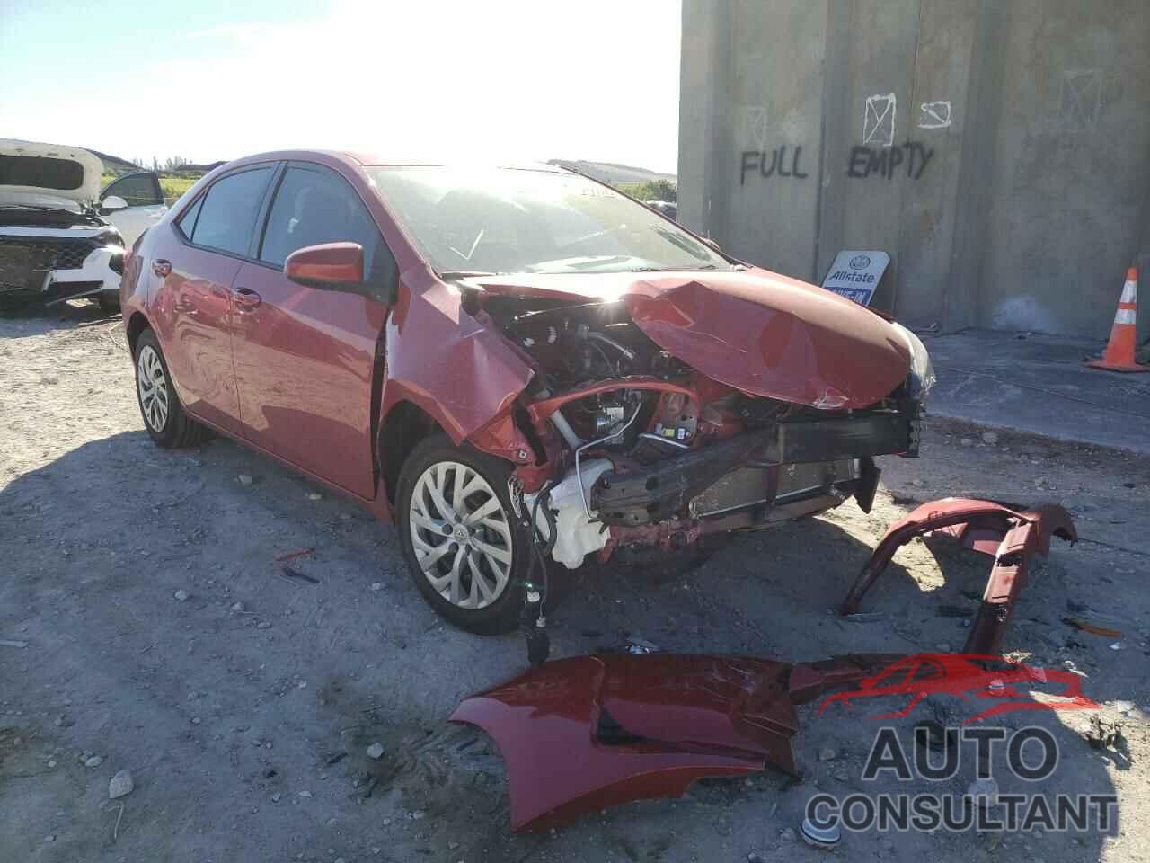 TOYOTA COROLLA 2019 - 2T1BURHE8KC159195